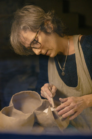 Almerinda Gillet ceramics at the hom market