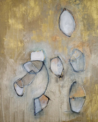 Gouttelette, 30 x 40 in Oil on Linen by Lynn Christian