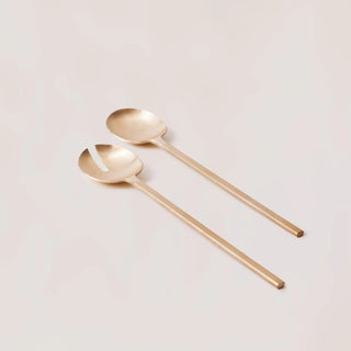 Brass Salad Servers