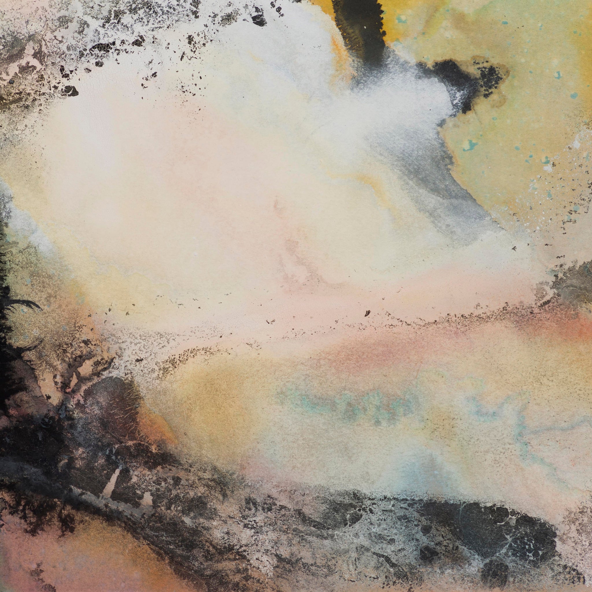 Caroline Bullock | Cavern 1  ink painting 