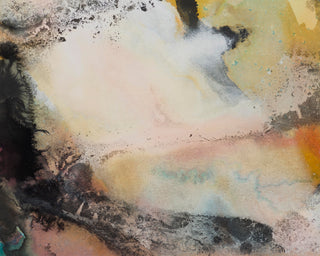Caroline Bullock | Cavern 1  ink painting 
