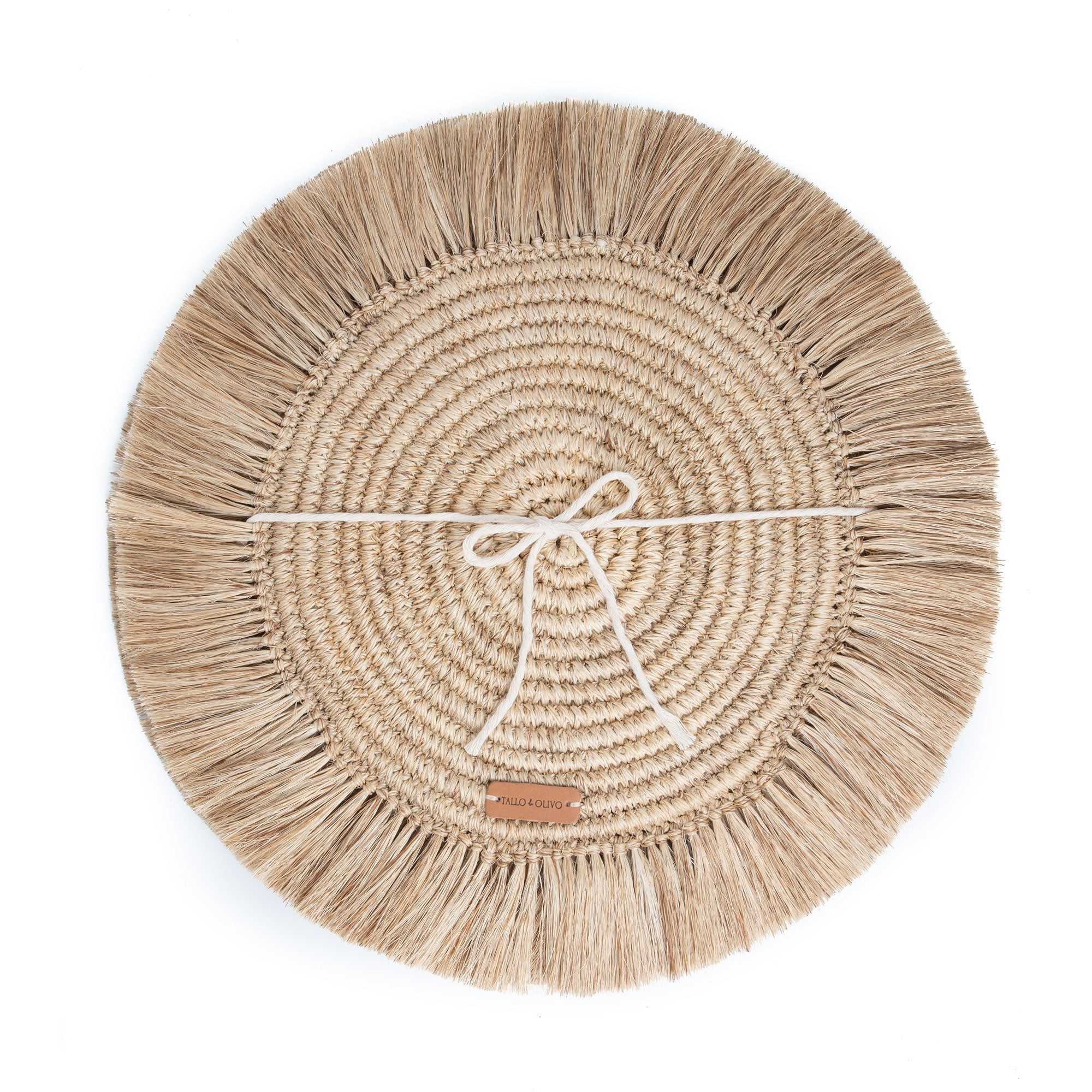 Tallo de Olivo Fringe Placemats, Set of 4