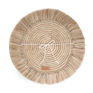 Tallo de Olivo Fringe Placemats, Set of 4