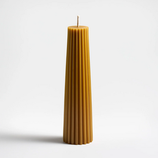 Greentree_Petite_Fluted_Pillar_Candle_Natural