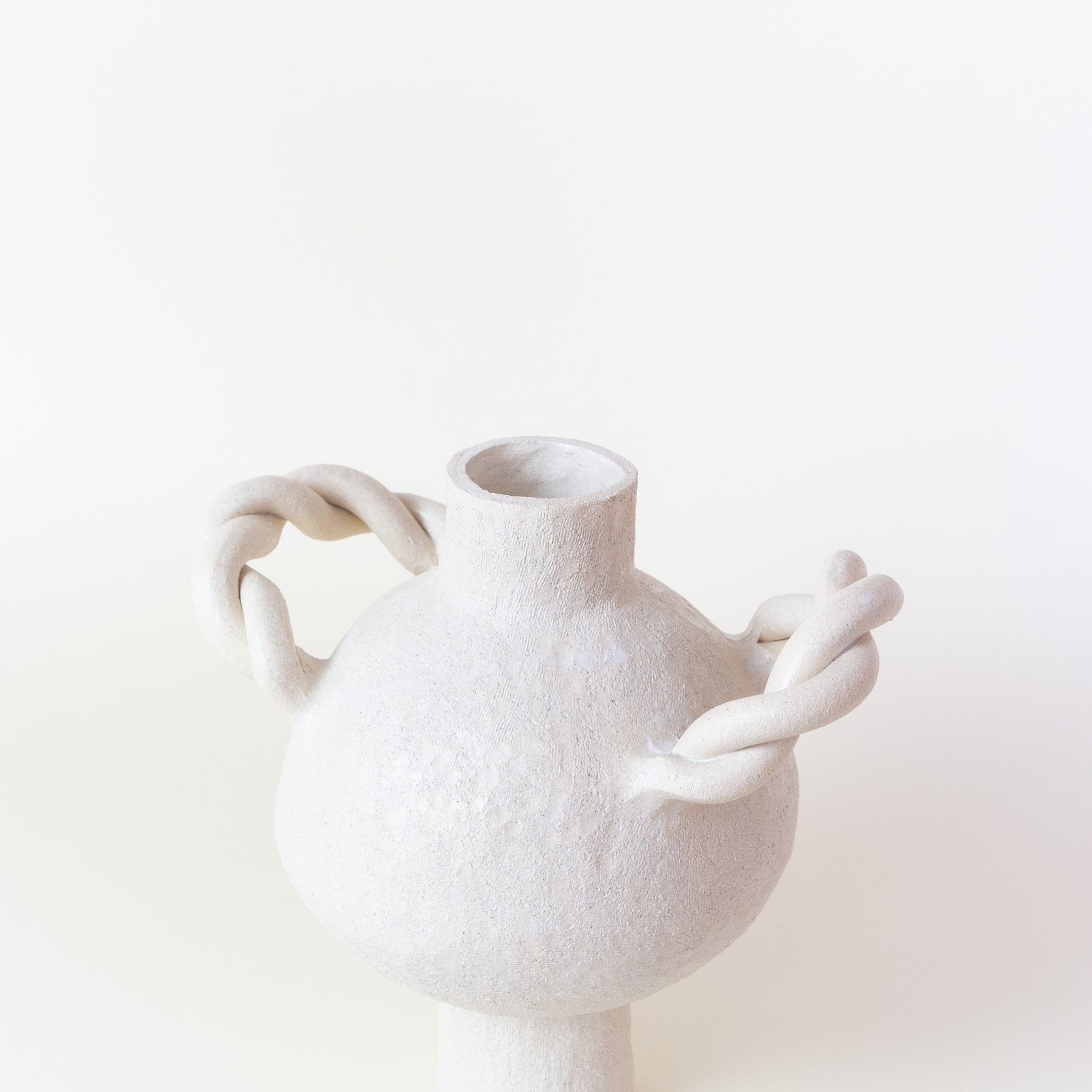 Clandestine Céramique | L’ Enfant Lune Tressé Vase