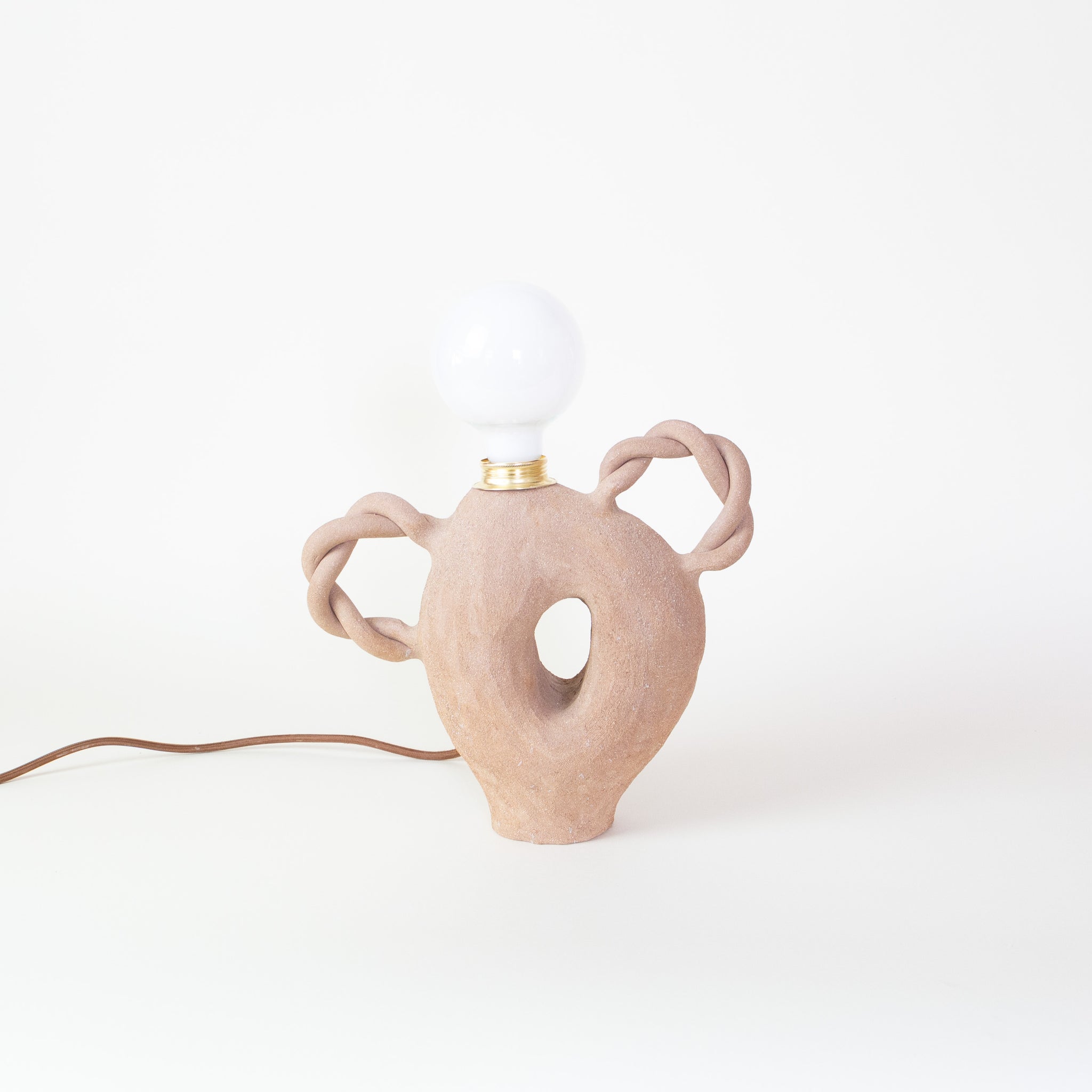Clandestine Céramique | Twisted Table Lamp