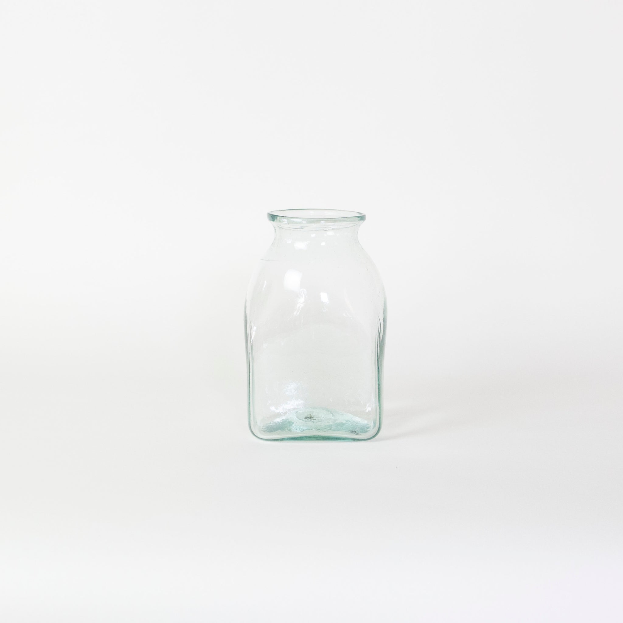 Recycled Square Glass Jar