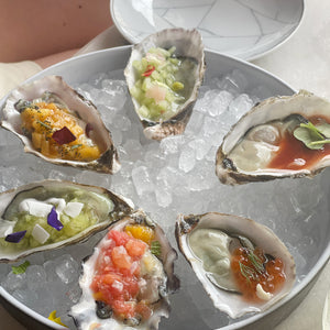 oysters at oysters + margarita