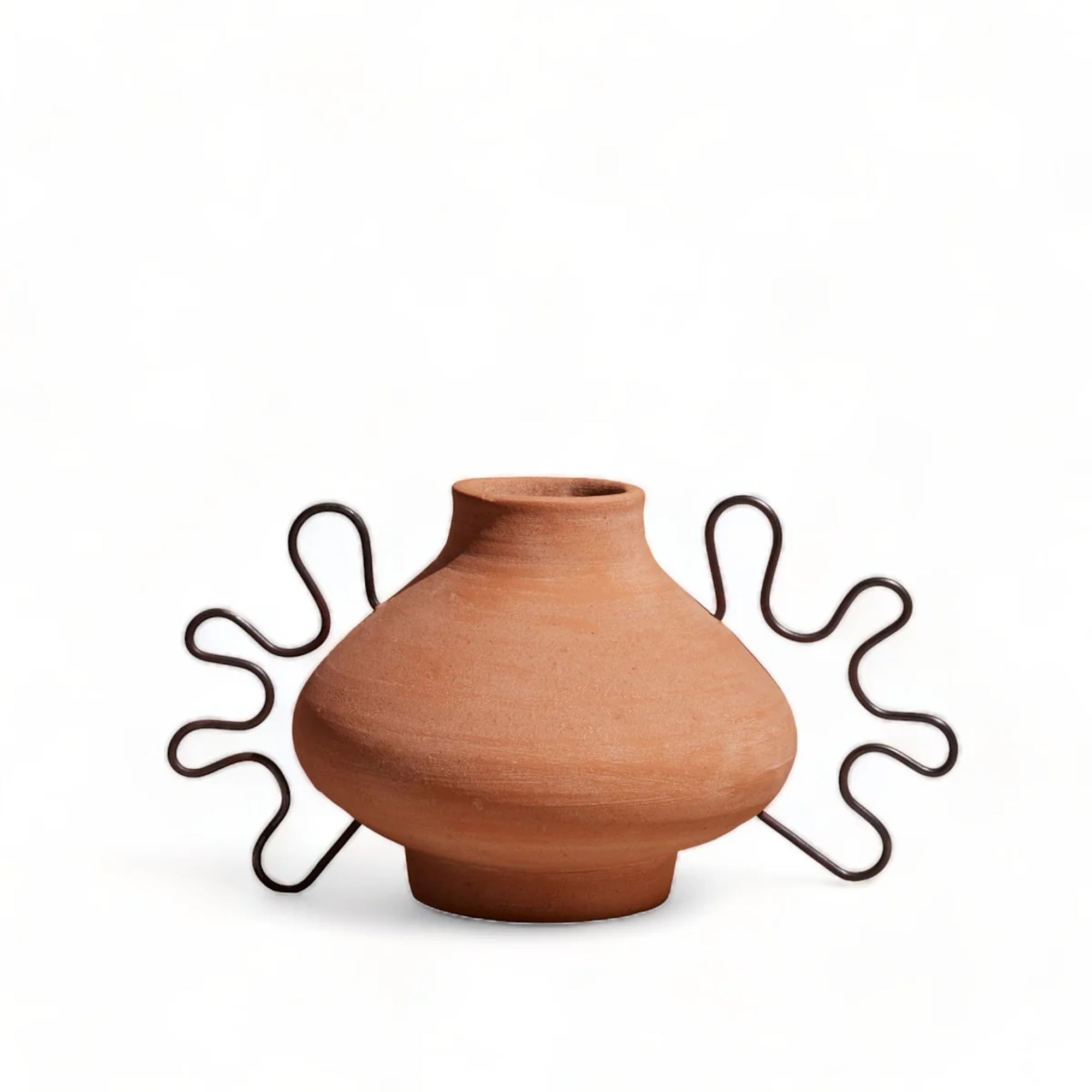 Terracotta + Iron Vessel