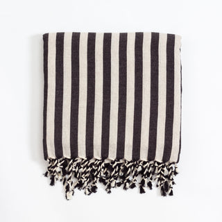 Turkish Zebra Striped  Bath / Beach Towel