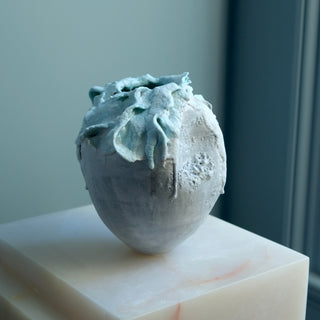 WrenLab Ceramics | Glacier Vase Textured ceramic vase 