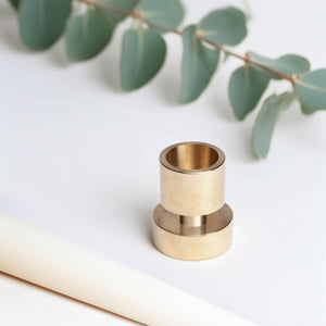 brass candle holder