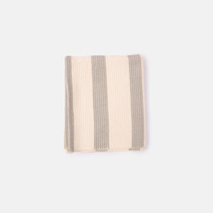 grey stripped tea towel 