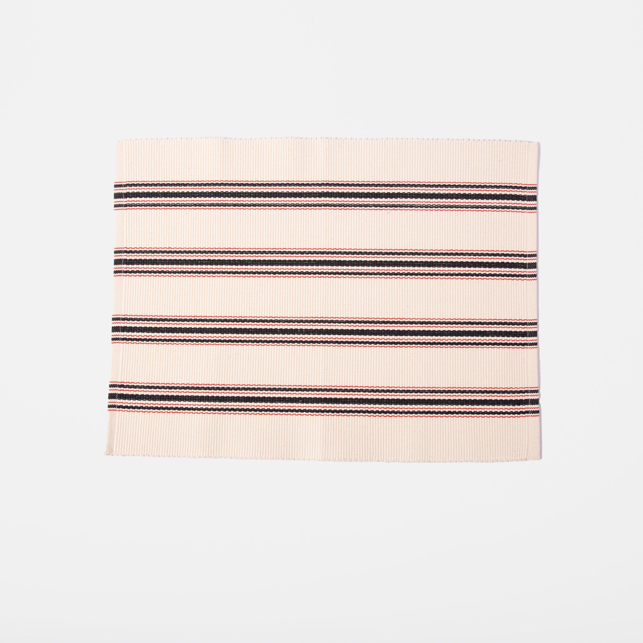 stripped placemats 