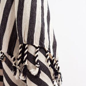 Turkish Zebra Striped  Bath / Beach Towel