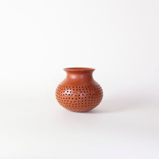 Oaxacan Red Clay Colander Pot Media 1 of 6