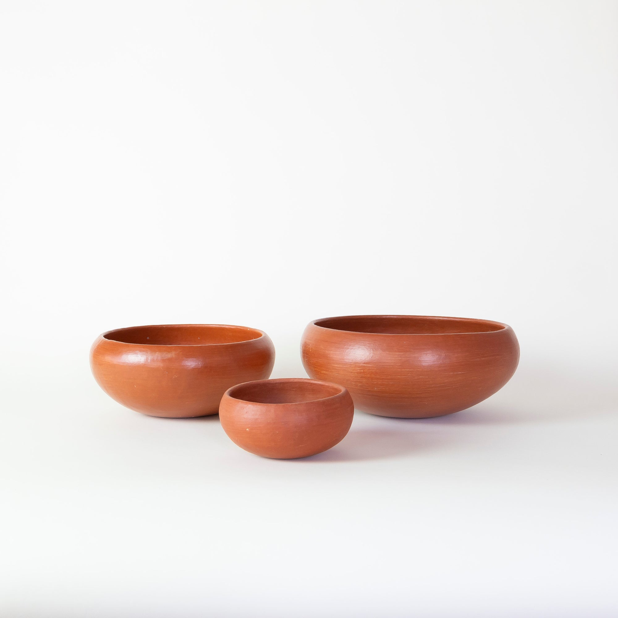 Oaxaca Clay Pottery Nesting Bowls