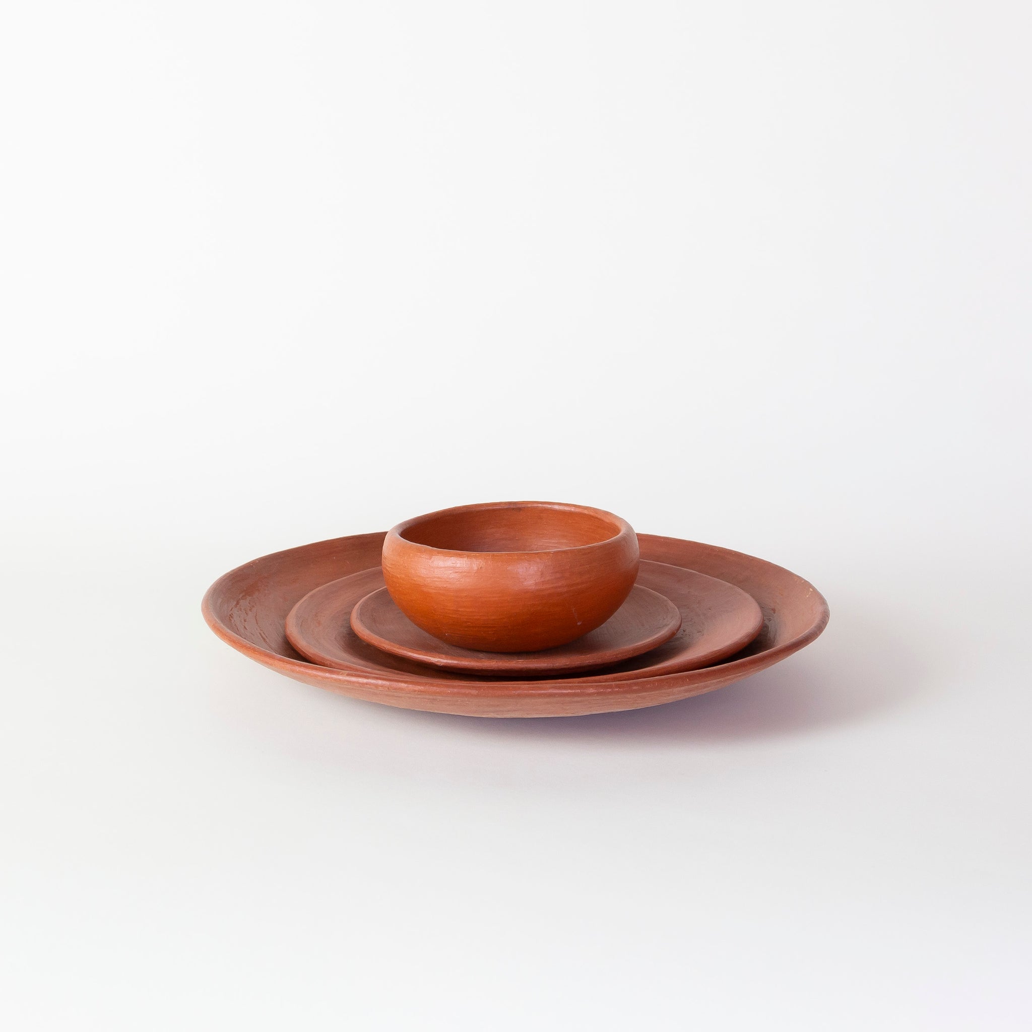 Oaxacan Red Clay Round Side Plate