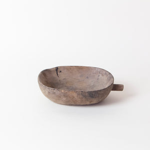 African Wood Bowls with Handles