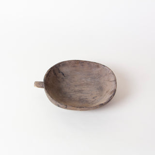 African Wood Bowls with Handles