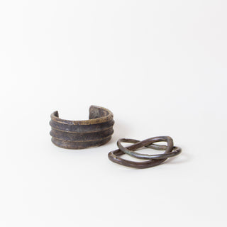 African Antique Bronze Bracelet