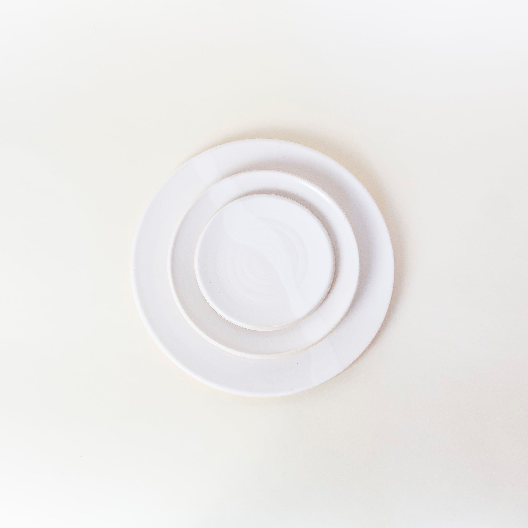 Lucy Park Salad Plate | Salt White