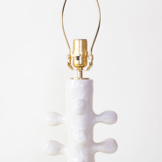 Porcelain Knob Lamp by Sarah Mijares Fick