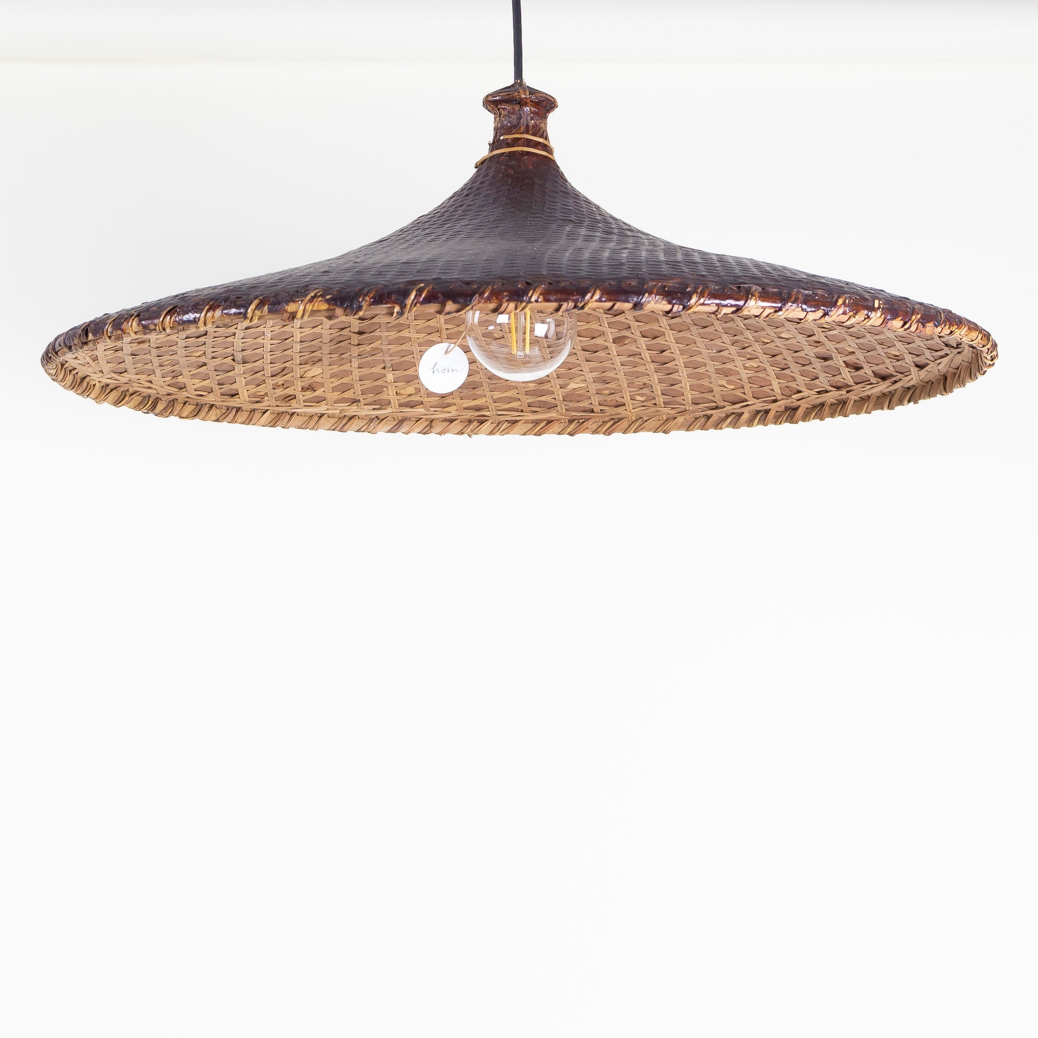 Vintage Chinese Hats turned into Pendant lights