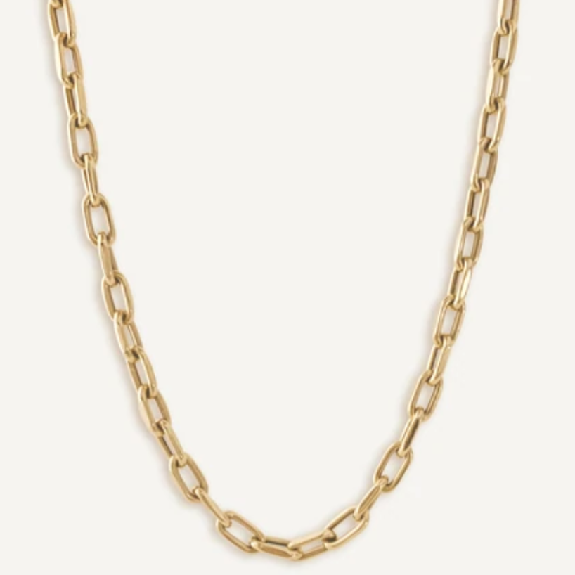 14k Mini Link Chain Necklace