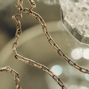 14k Mini Link Chain Necklace