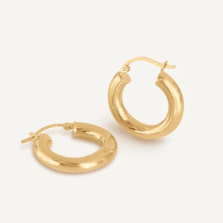 Kinn 14k Gold Classic Hoop Earrings|Small
