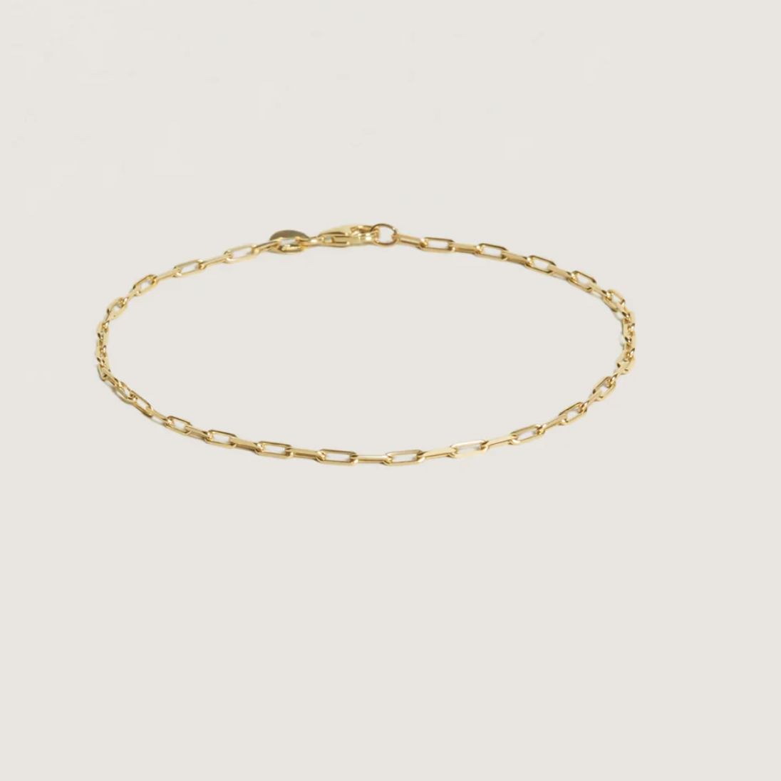 Kinn 14k Gold Micro Link Chain Bracelet